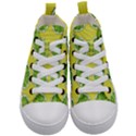 Yellow Lemonade  Kids  Mid-Top Canvas Sneakers View1