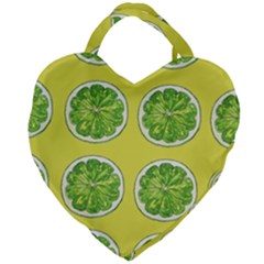 Yellow Lemonade  Giant Heart Shaped Tote by ConteMonfrey