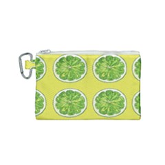 Yellow Lemonade  Canvas Cosmetic Bag (small) by ConteMonfrey