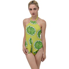 Yellow Lemonade  Go With The Flow One Piece Swimsuit by ConteMonfrey