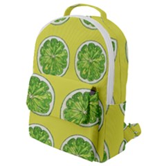 Yellow Lemonade  Flap Pocket Backpack (small) by ConteMonfrey