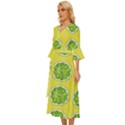 Yellow Lemonade  Midsummer Wrap Dress View2