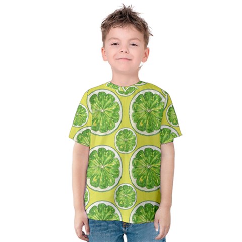 Lemon Cut Kids  Cotton Tee by ConteMonfrey