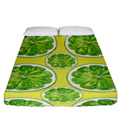 Lemon Cut Fitted Sheet (king Size) by ConteMonfrey