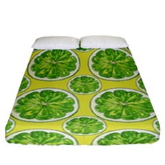 Lemon Cut Fitted Sheet (california King Size) by ConteMonfrey