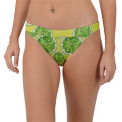 Lemon Cut Band Bikini Bottom by ConteMonfrey