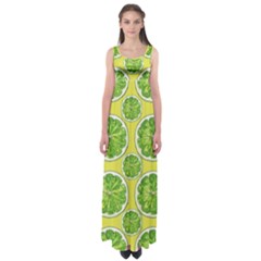 Lemon Cut Empire Waist Maxi Dress by ConteMonfrey