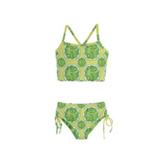 Lemon Cut Girls  Tankini Swimsuit by ConteMonfrey