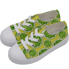 Lemon Cut Kids  Low Top Canvas Sneakers by ConteMonfrey