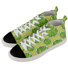 Lemon Cut Men s Mid-top Canvas Sneakers by ConteMonfrey