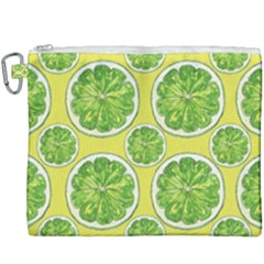 Lemon Cut Canvas Cosmetic Bag (xxxl) by ConteMonfrey