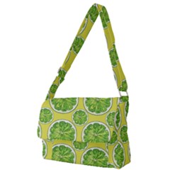 Lemon Cut Full Print Messenger Bag (l) by ConteMonfrey