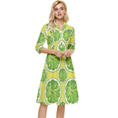 Lemon Cut Classy Knee Length Dress by ConteMonfrey