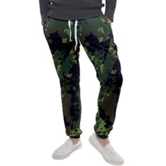 Military Background Grunge Men s Jogger Sweatpants by Wegoenart