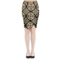 Seamless-mexican-pattern Midi Wrap Pencil Skirt View1