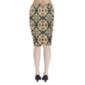 Seamless-mexican-pattern Midi Wrap Pencil Skirt View2