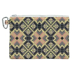 Seamless-mexican-pattern Canvas Cosmetic Bag (xl) by Wegoenart