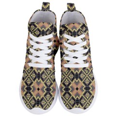 Seamless-mexican-pattern Women s Lightweight High Top Sneakers by Wegoenart