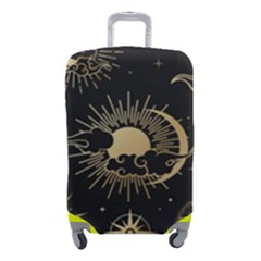 Asian-set-with-clouds-moon-sun-stars-vector-collection-oriental-chinese-japanese-korean-style Luggage Cover (small) by Wegoenart