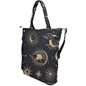 Asian-set-with-clouds-moon-sun-stars-vector-collection-oriental-chinese-japanese-korean-style Shoulder Tote Bag View2