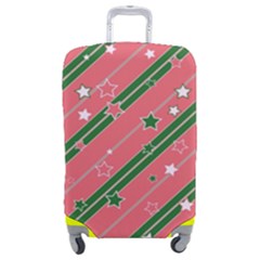 Christmas-background-star Luggage Cover (medium) by Wegoenart