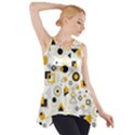 Flat-geometric-shapes-background Side Drop Tank Tunic View1