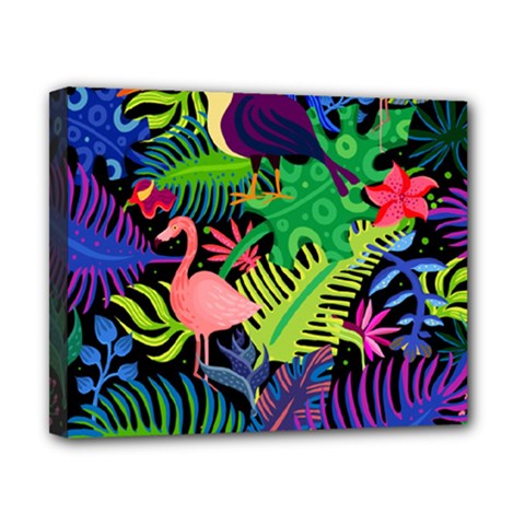 Tropical-exotic-colors-seamless-pattern Canvas 10  X 8  (stretched)