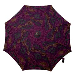 Colorful-abstract-seamless-pattern Hook Handle Umbrellas (small) by Wegoenart