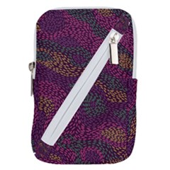 Colorful-abstract-seamless-pattern Belt Pouch Bag (small)