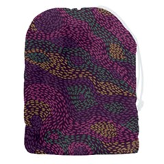 Colorful-abstract-seamless-pattern Drawstring Pouch (3xl)