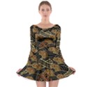 Oriental-traditional-seamless-pattern Long Sleeve Skater Dress View1