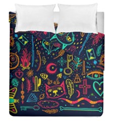 Sketch-graphic-illustration Duvet Cover Double Side (queen Size) by Wegoenart