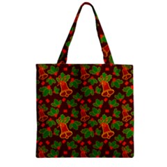 Illustration-christmas-default Zipper Grocery Tote Bag by Wegoenart