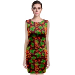 Illustration-christmas-default Classic Sleeveless Midi Dress