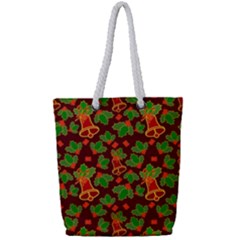 Illustration-christmas-default Full Print Rope Handle Tote (small) by Wegoenart