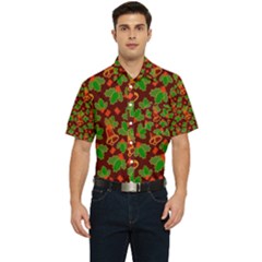 Illustration-christmas-default Men s Short Sleeve Pocket Shirt  by Wegoenart