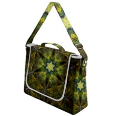 Fractal Fantasy Design Background Box Up Messenger Bag by Wegoenart