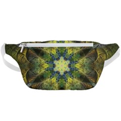 Fractal Fantasy Design Background Waist Bag  by Wegoenart