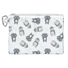 Cute Seamless Pattern With Koala Panda Bear Canvas Cosmetic Bag (xl) by Wegoenart