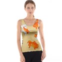 Gold Fish Seamless Pattern Background Tank Top View1