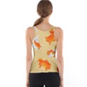 Gold Fish Seamless Pattern Background Tank Top View2