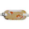 Gold Fish Seamless Pattern Background Rounded Waist Pouch View1