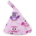 Seamless Cute Colourfull Owl Kids Pattern Anti scalding pot cap View2