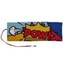 Pow Word Pop Art Style Expression Vector Roll Up Canvas Pencil Holder (M) View1