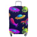 Space Pattern Luggage Cover (Medium) View1