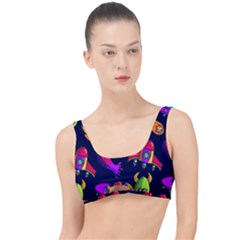 Space Pattern The Little Details Bikini Top by Wegoenart