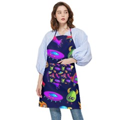 Space Pattern Pocket Apron by Wegoenart