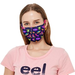 Space Pattern Crease Cloth Face Mask (adult)