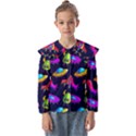 Space Pattern Kids  Peter Pan Collar Blouse View1