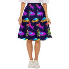 Space Pattern Classic Short Skirt by Wegoenart